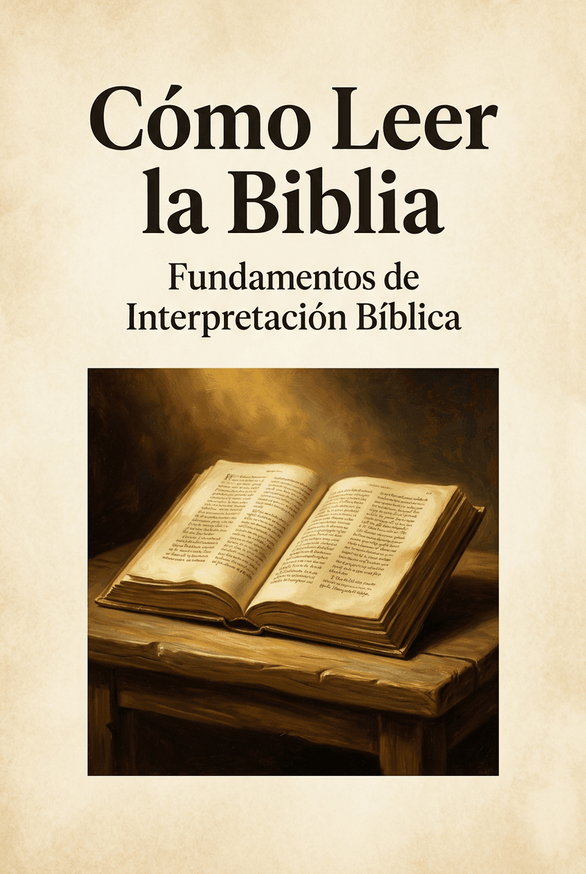 Cómo Leer la Biblia (y no morir en el intento): Fundamentos de Interpretación Bíblica