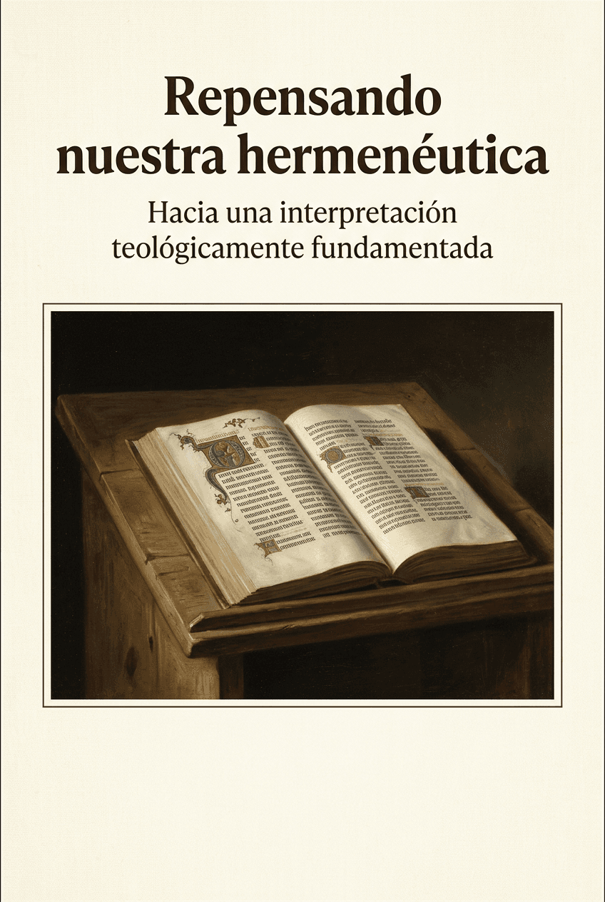 Repensando nuestra hermenéutica: Hacia una interpretación teológicamente fundamentada