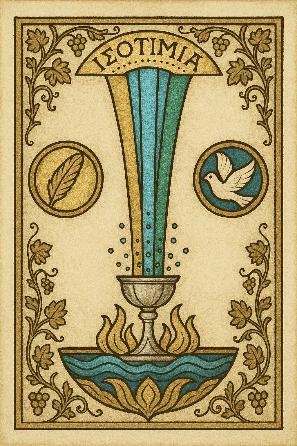 Representación del tratado De Spiritu Sancto de Basilio