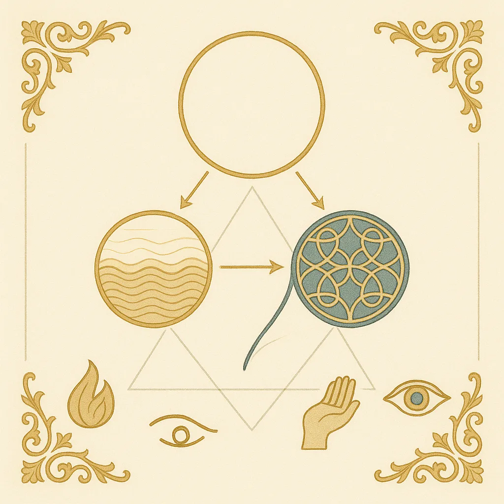 Representación conceptual de la metafísica de Mario Victorino