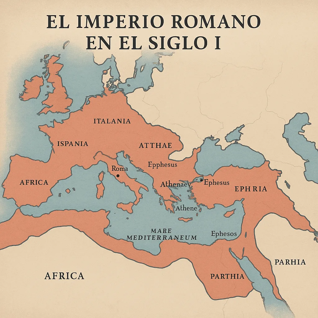 El Imperio Romano en el siglo I