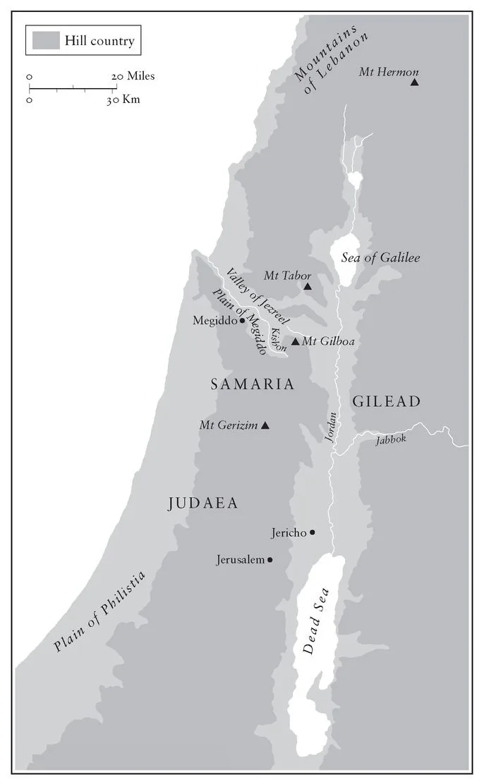 Mapa de Israel
