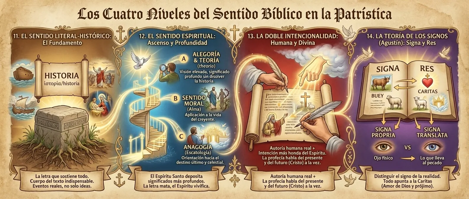 Cuatro niveles de sentido