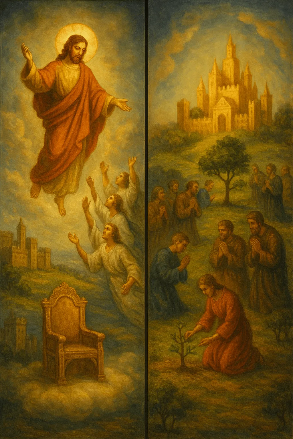 Las etapas del reino de Cristo
