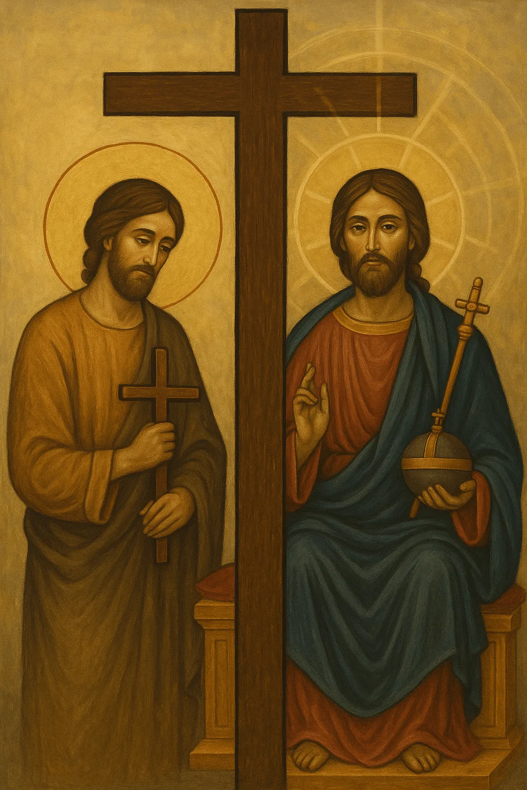 Cristo como mediador siendo tanto Dios como hombre