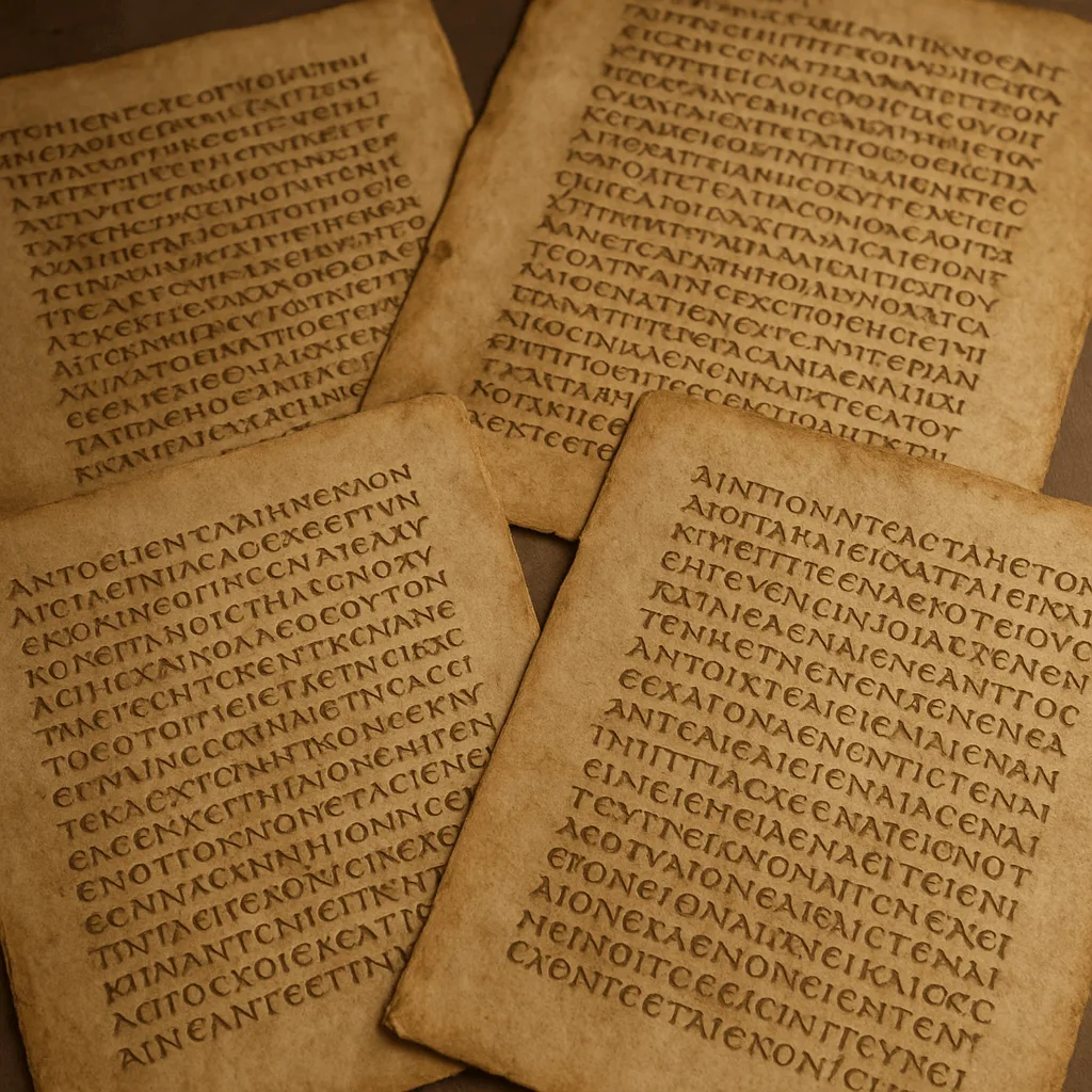 Manuscritos griegos antiguos del Nuevo Testamento