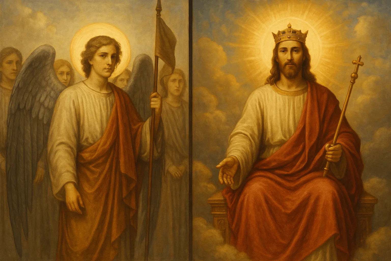 Comparación bíblica entre Miguel el Arcángel y Jesucristo